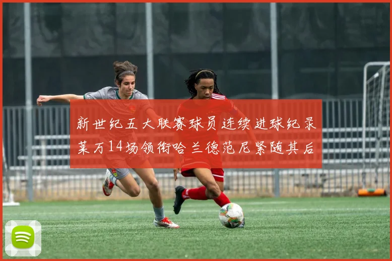 新世纪五大联赛球员连续进球纪录莱万14场领衔哈兰德范尼紧随其后