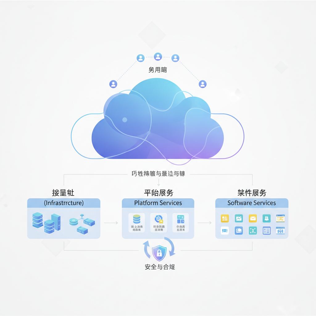 云计算架构示意图